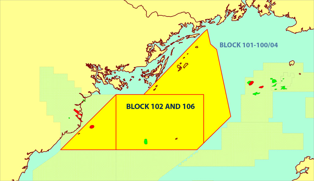 Vietnam Blocks 102 and 106